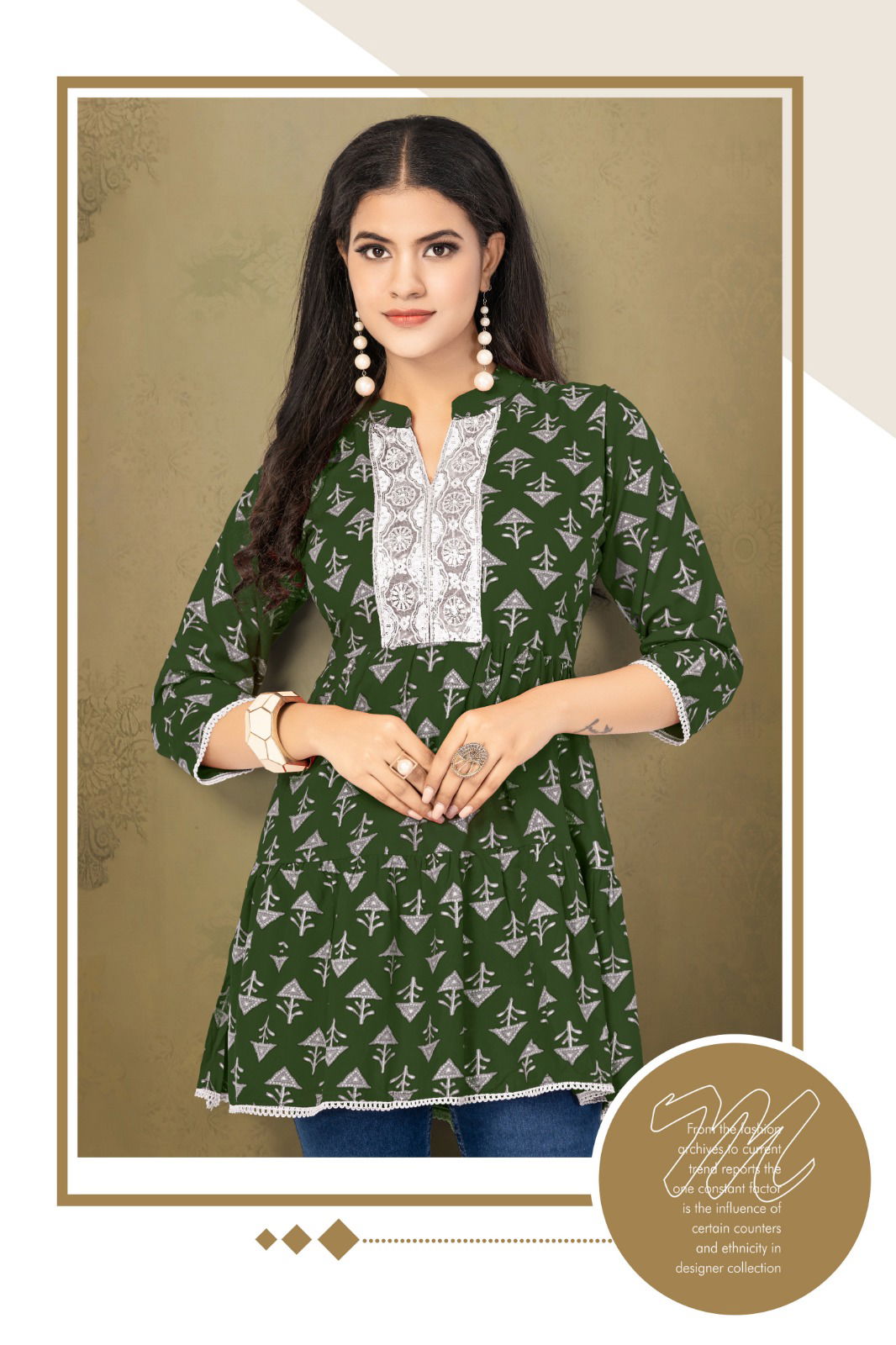 Shefali 3 By Hirwa Western Short ladies Top Wholesale Market in Surat